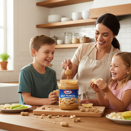 Beurre d'arachide Kraft – cuisine familiale lifestyle