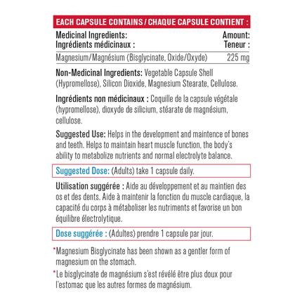 Progressive MAGNESIUM w/ BISGLYCINATE, 120 VCaps