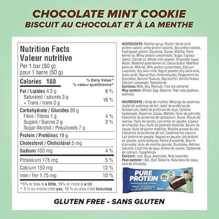 Pure Protein PURE PROTEIN BARS, 6 Bars/Box