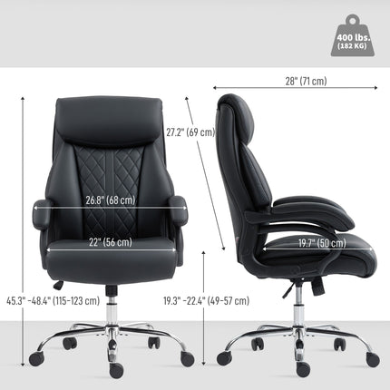 Henry High Back Office Chair-Black